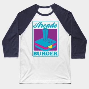 Arcade Burger Baseball T-Shirt